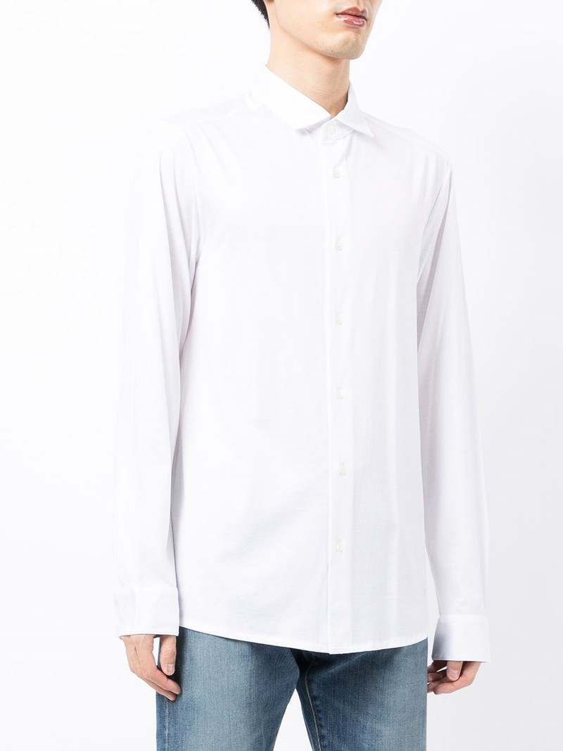 EMPORIO ARMANI Cotton blend shirt outlook