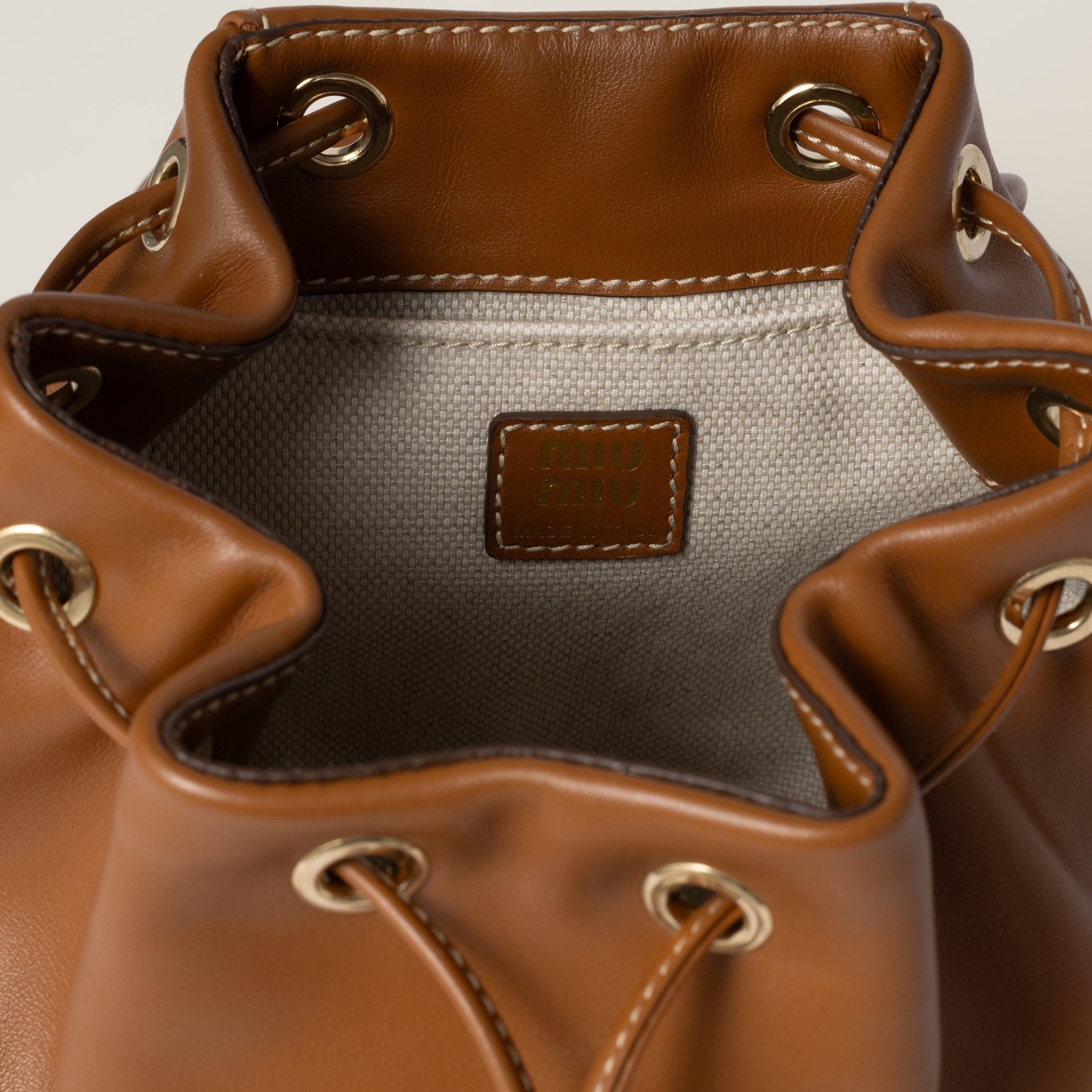 Leather backpack - 6