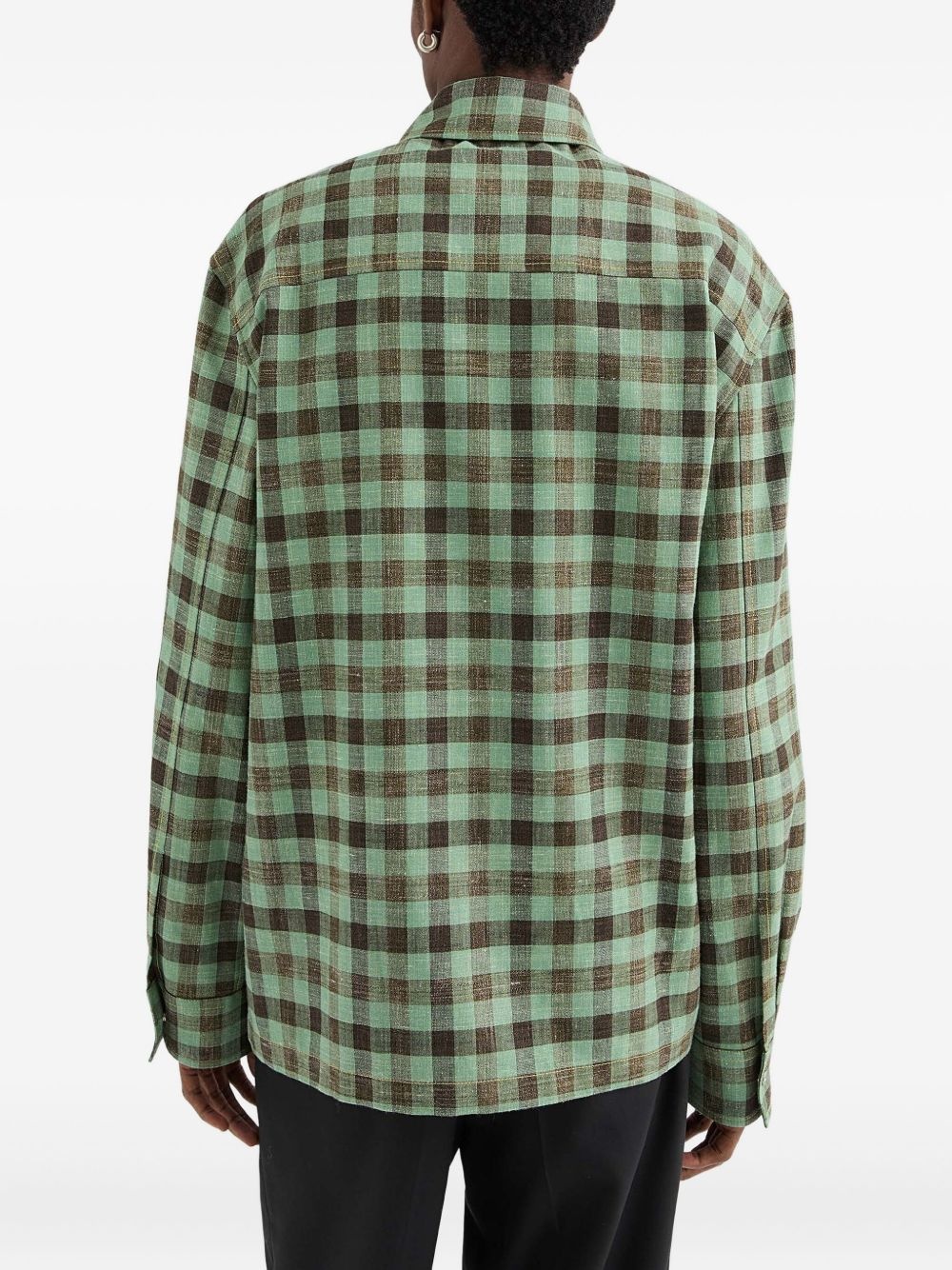 checked shirt - 4