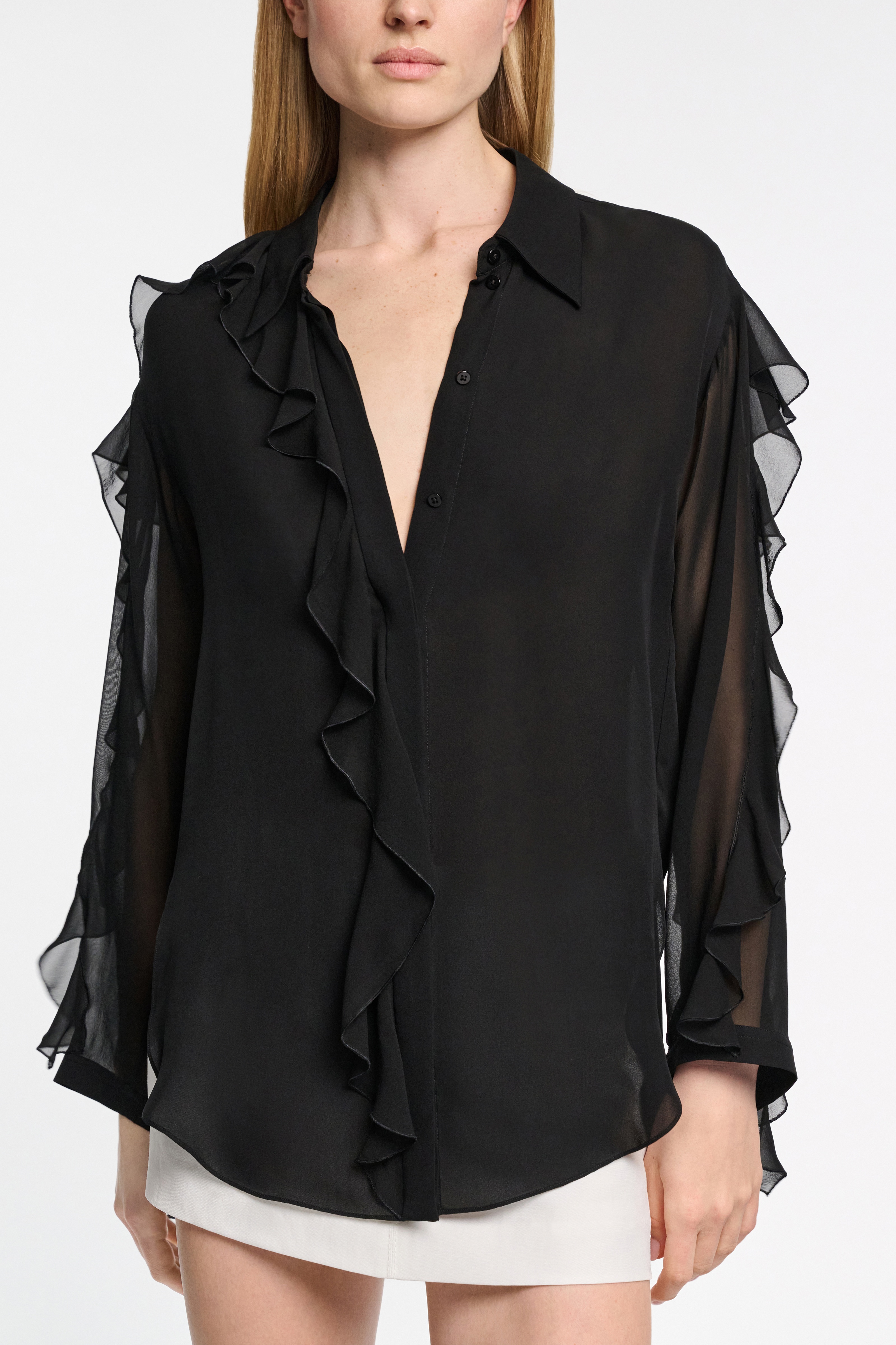SHEER TWIST I blouse - 6