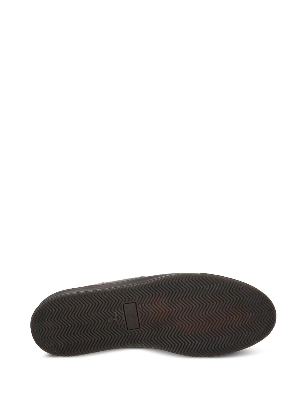 suede low-top sneakers - 3