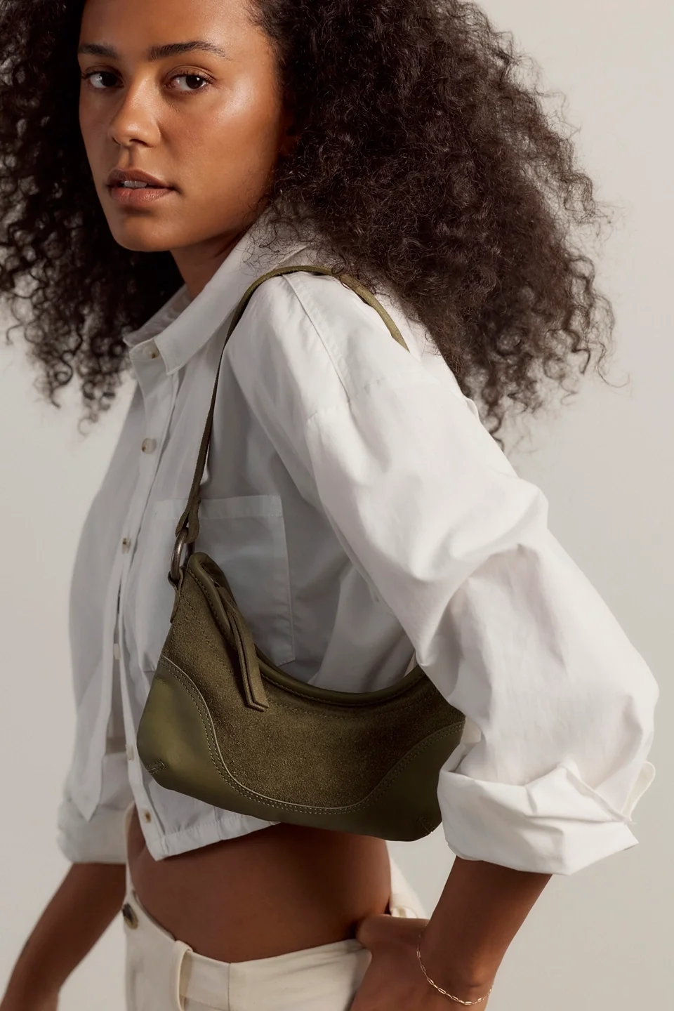 Sindy Leather Shoulder Bag - 1
