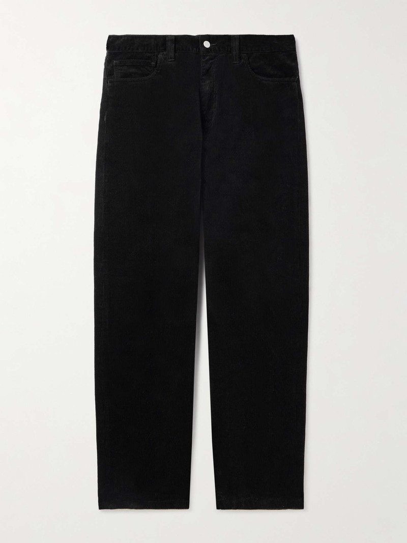 Landon Straight-Leg Cotton-Corduroy Trousers 1