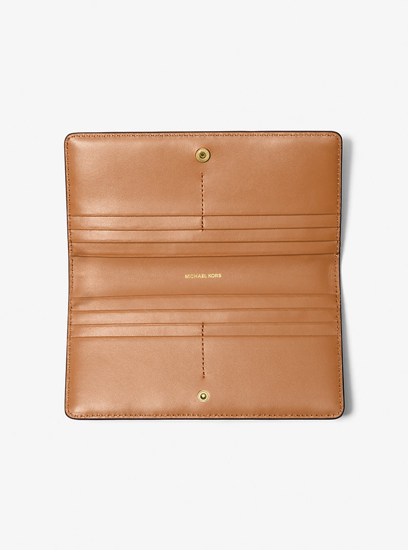 MICHAEL KORS Bryant Large Signature Logo Snap-Front Wallet outlook