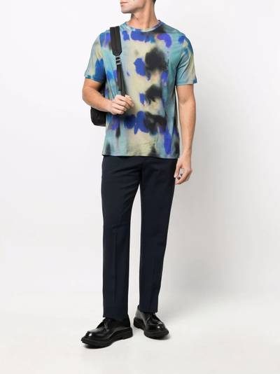 Paul Smith Ink Spill abstract-print T-shirt outlook