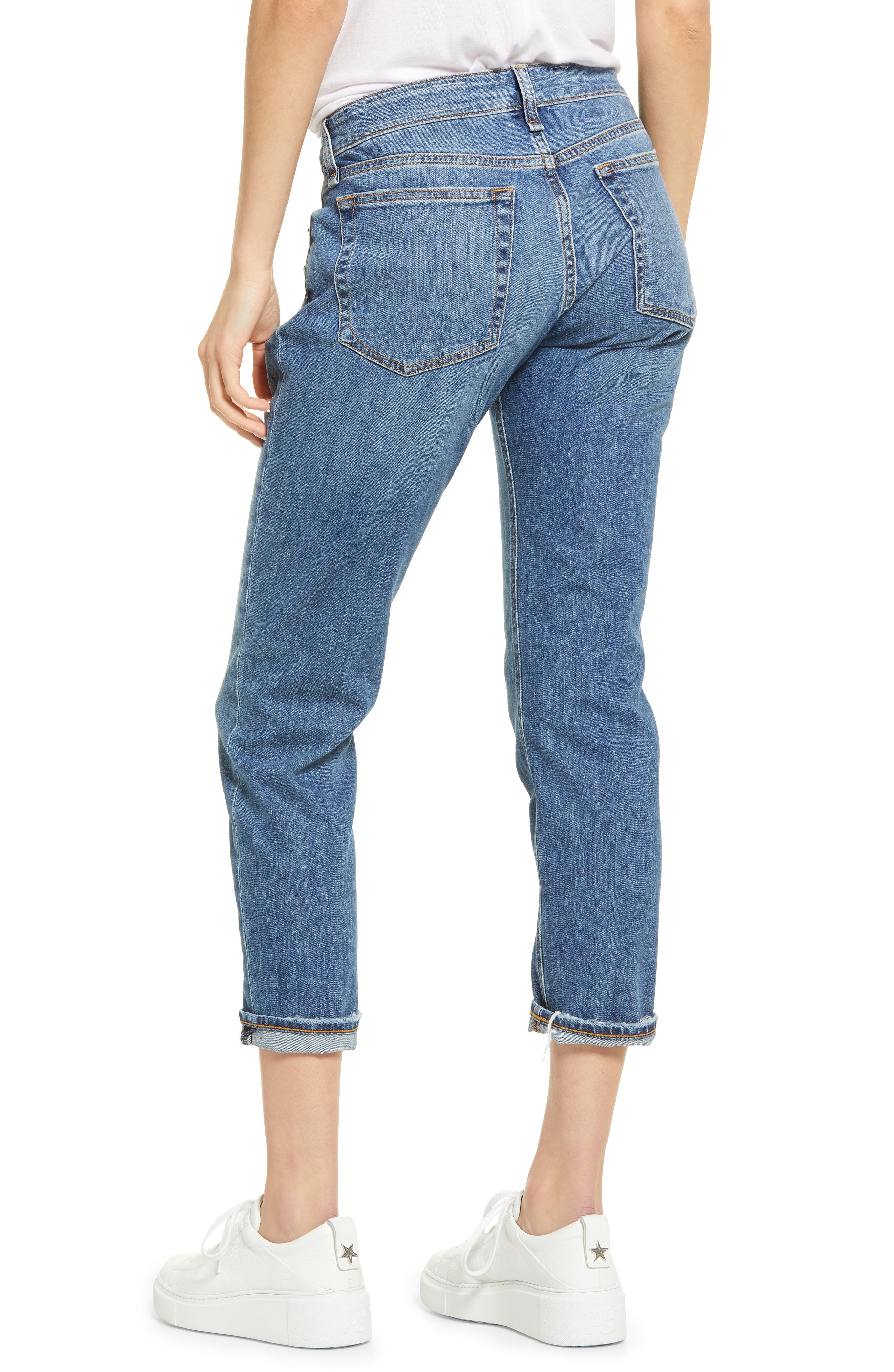 Dre Slim Boyfriend Jeans - 2