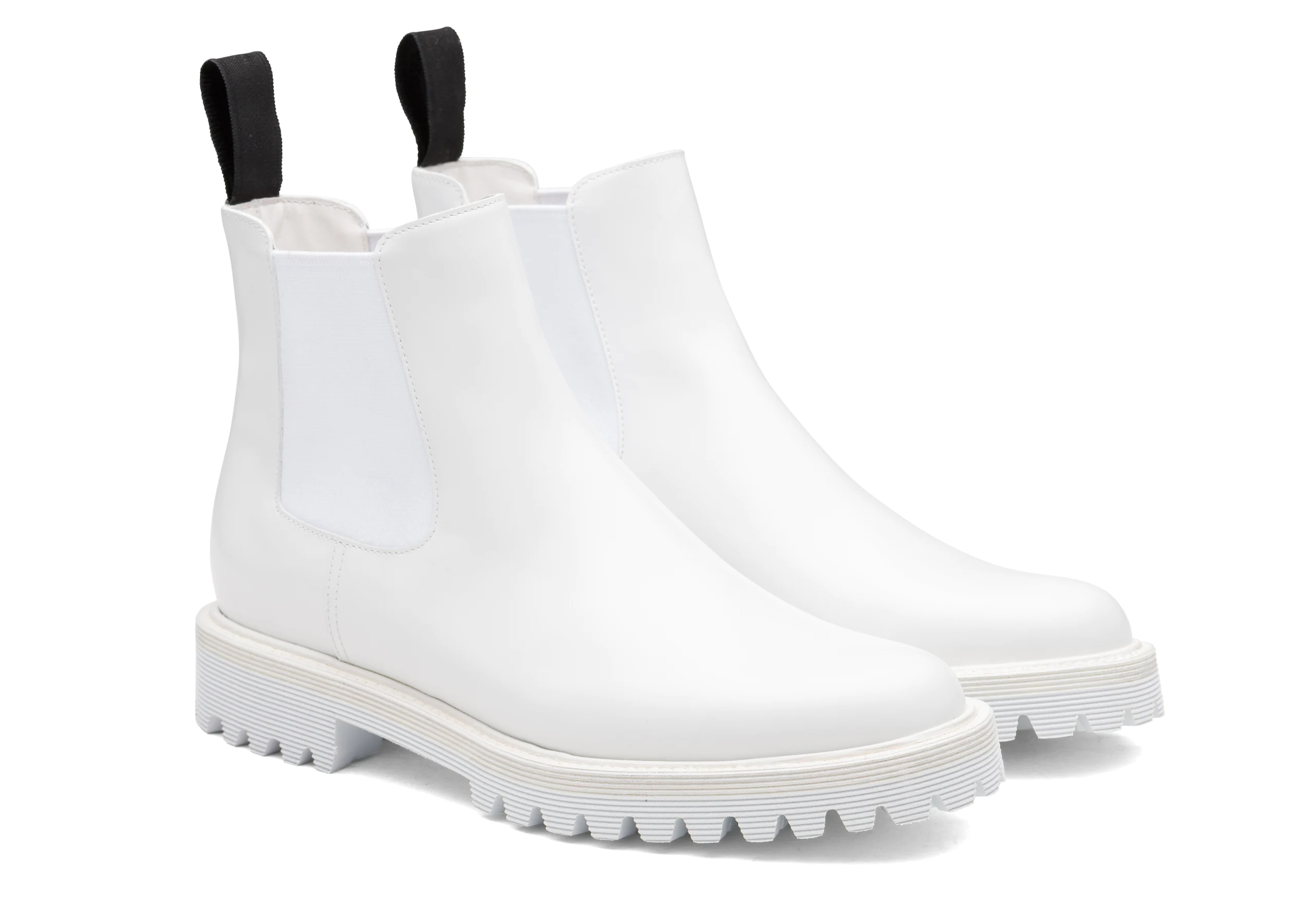 Nirah t
Rois Calf Leather Chelsea Boot White - 2