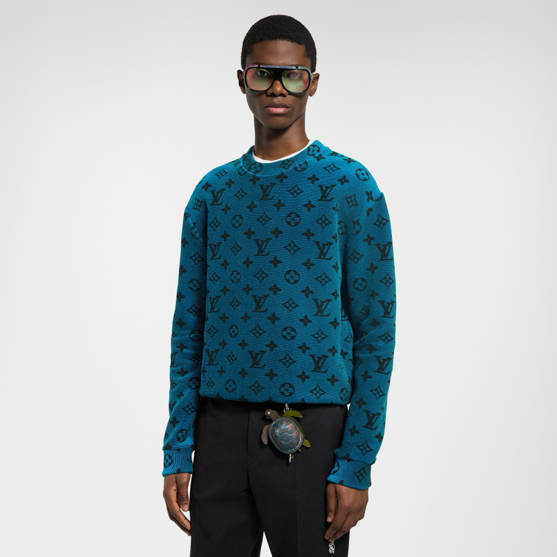 Louis Vuitton Iridescent Monogram Sweatshirt outlook