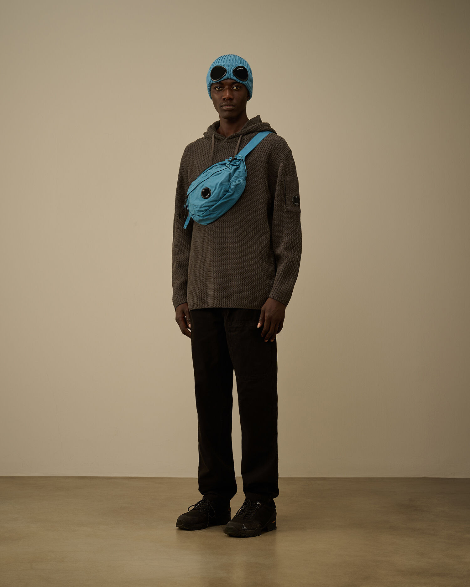 Cotton Chenille Hooded Sweater - 2
