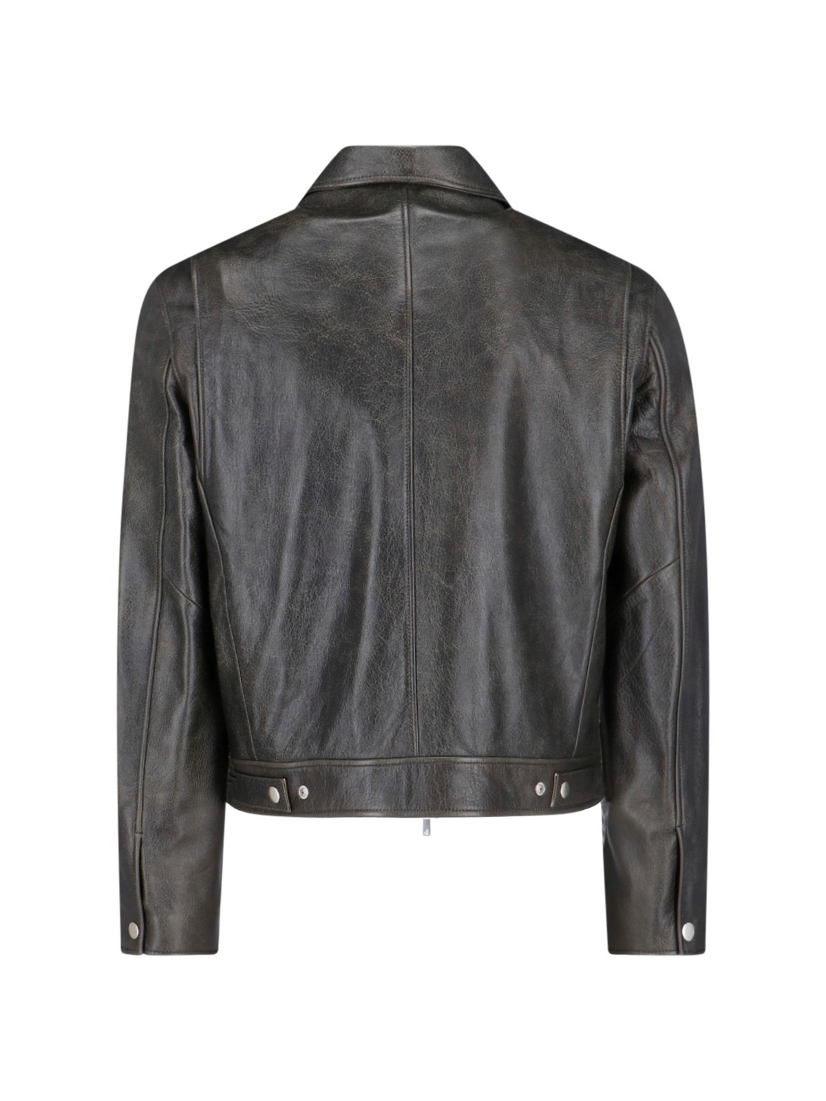 CALF LEATHER JACKET - 2