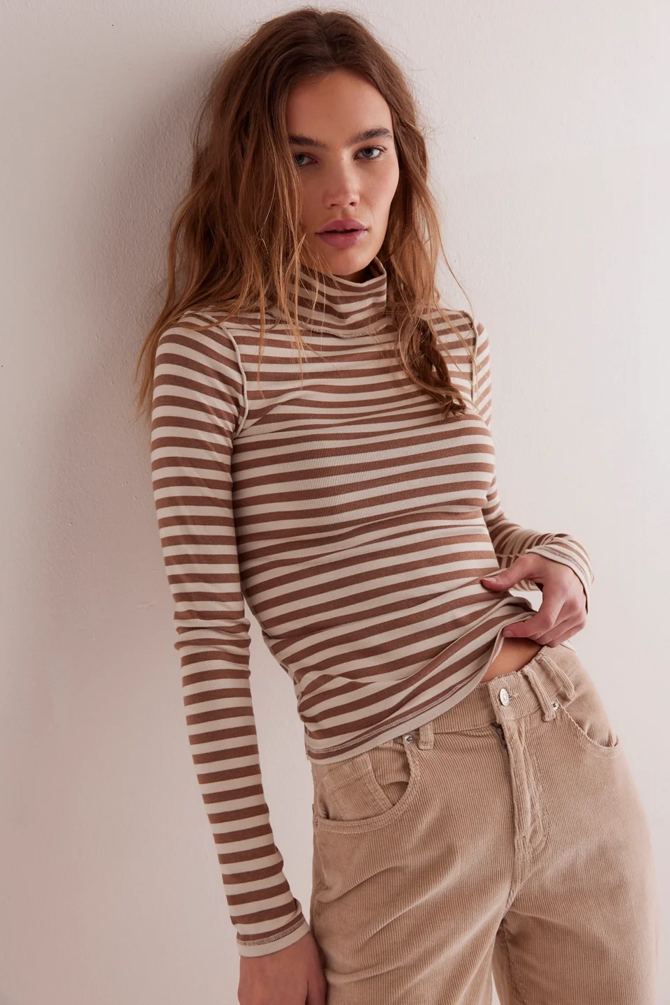 We The Free Good Good Stripe Turtleneck - 1