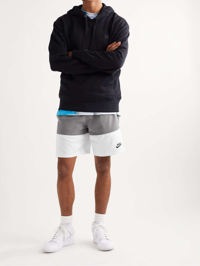 Nike Sportswear Logo-Appliquéd Colour-Block Shell Shorts outlook