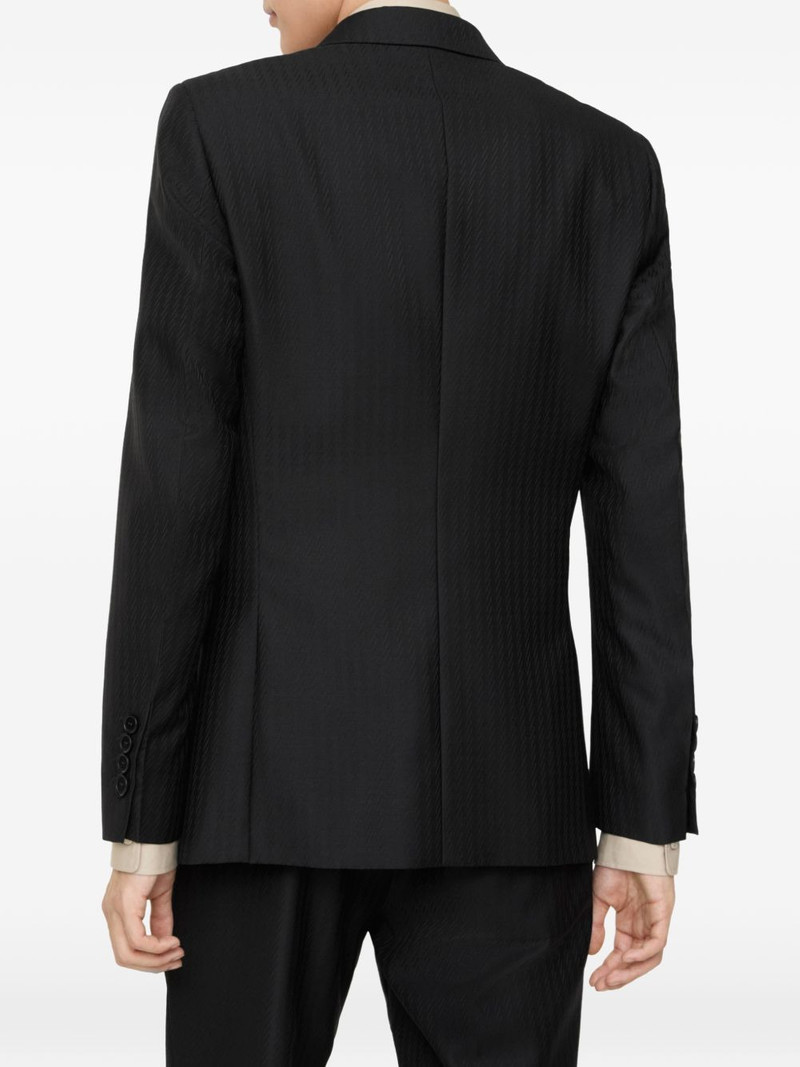 striped wool mohair tailored trousers 4