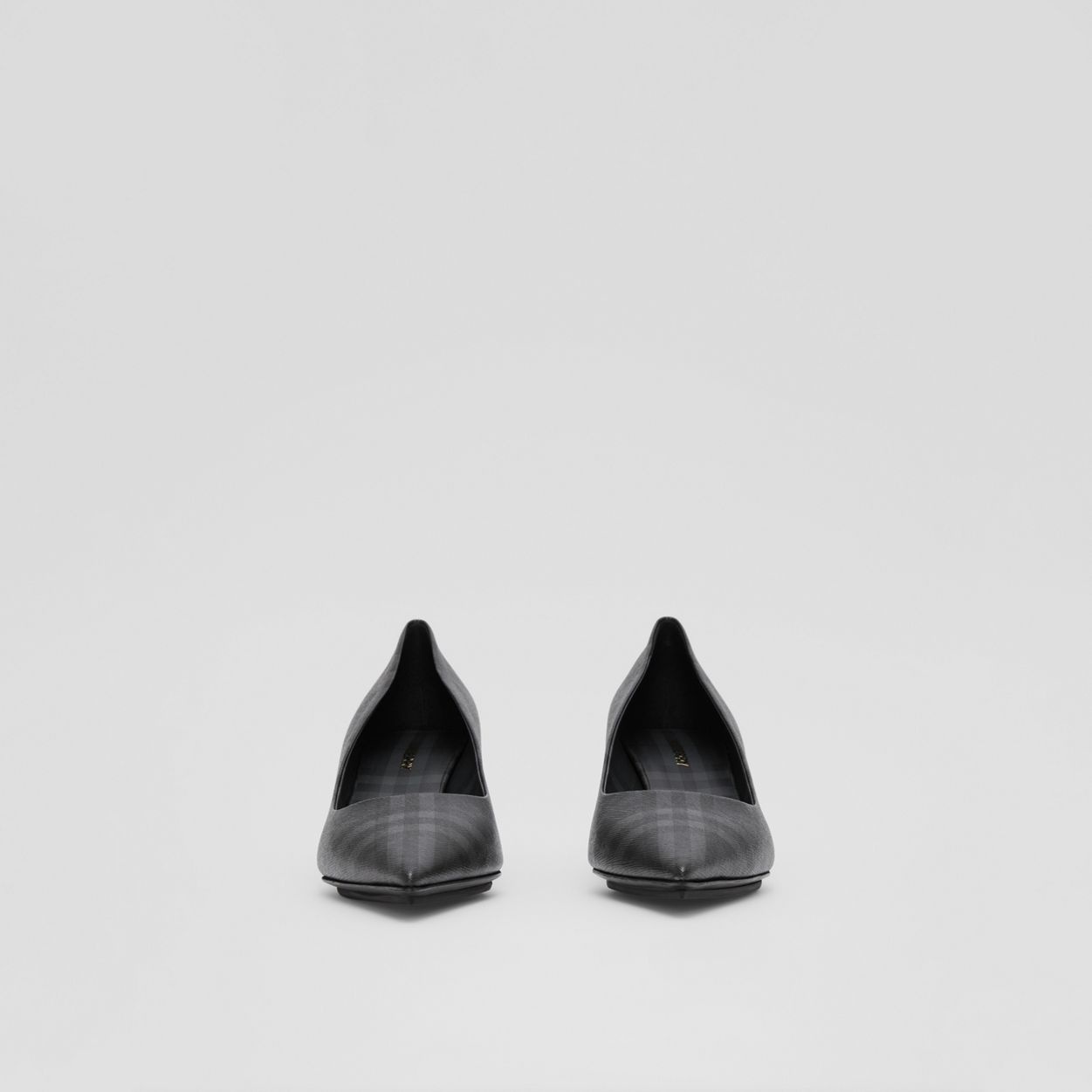 Check Point-toe Pumps - 4