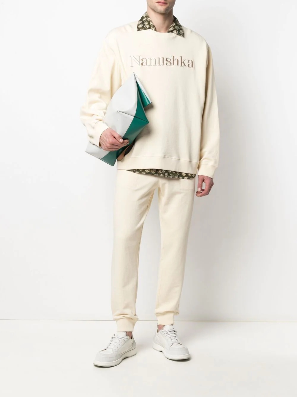 logo-embroidered sweatshirt - 2
