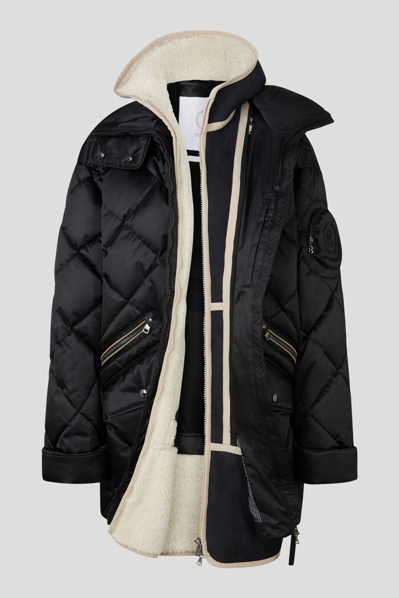 Tessi Down coat in Black 8
