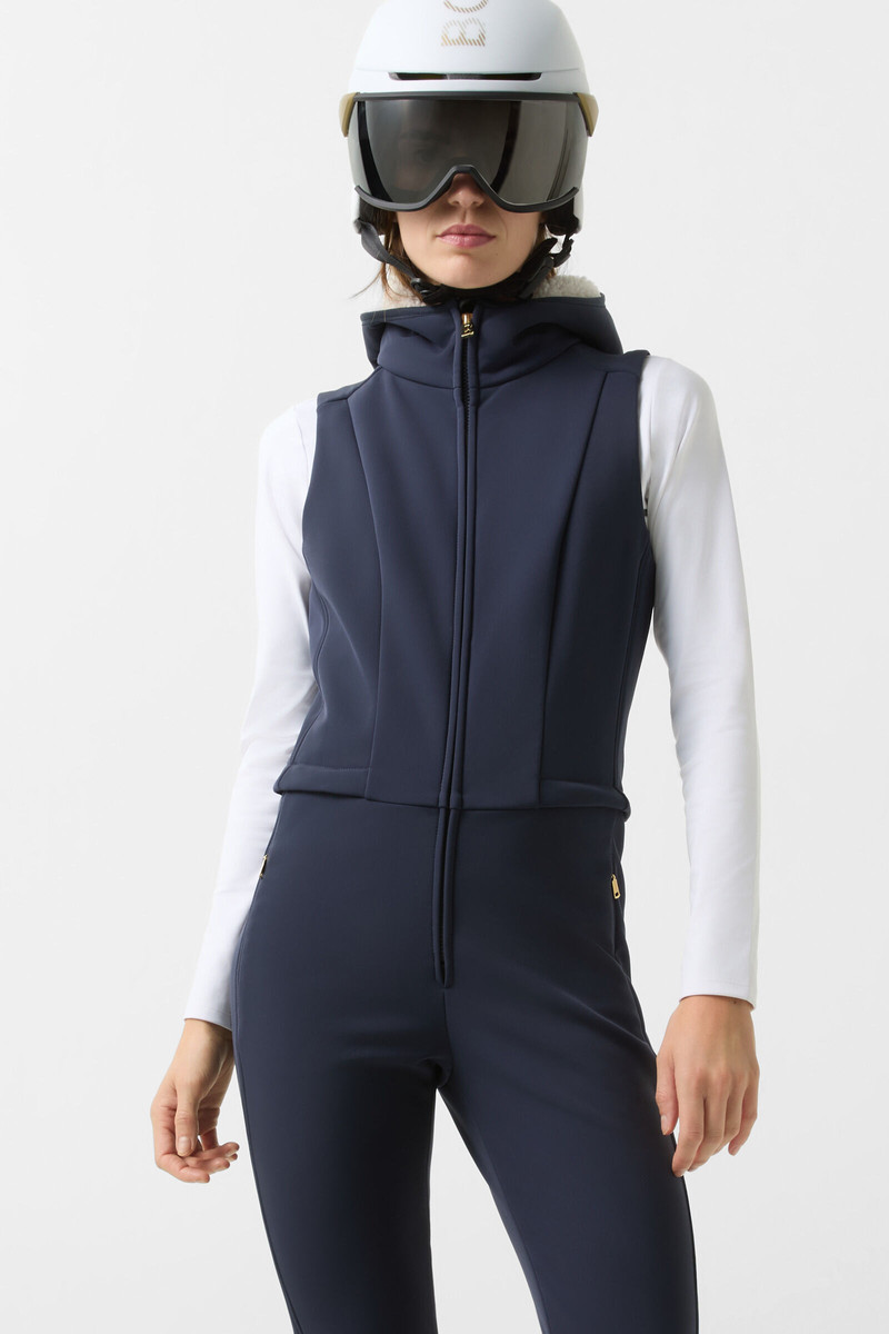2-in1 ski overall Aya in Navy blue 6