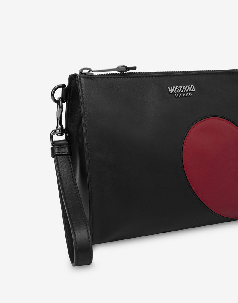 HEART GRAPHIC CLUTCH 4