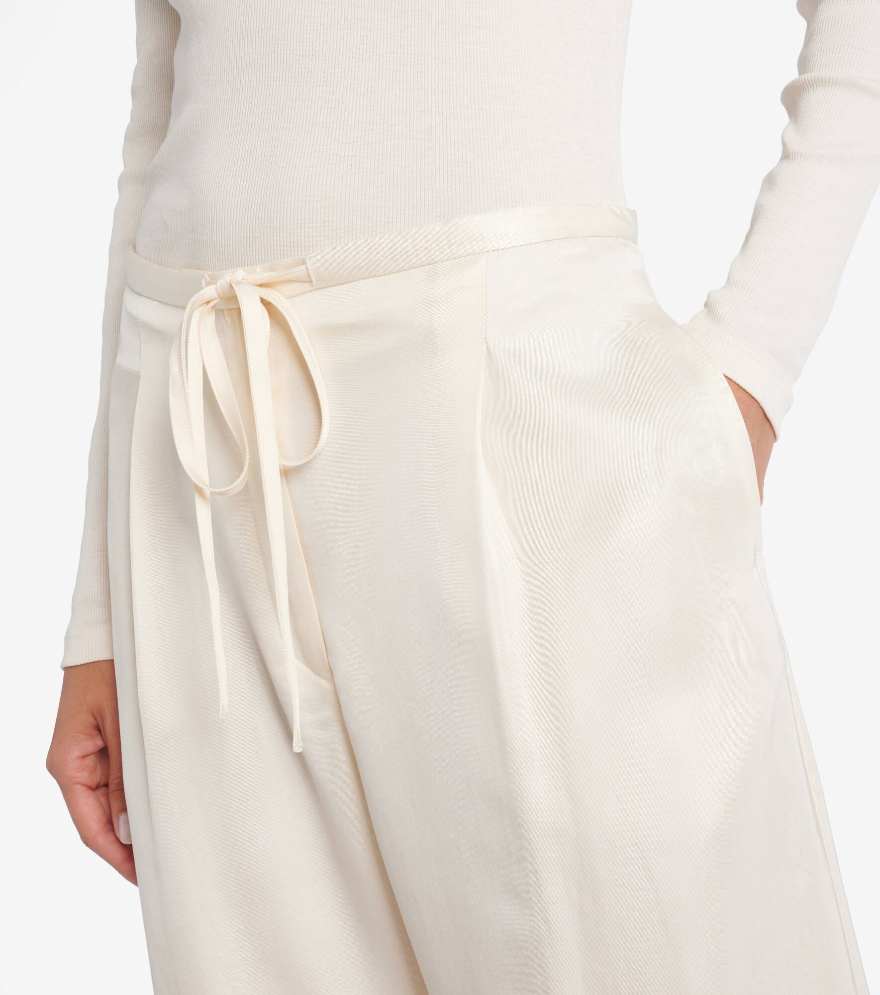 High-rise wide-leg pants - 4