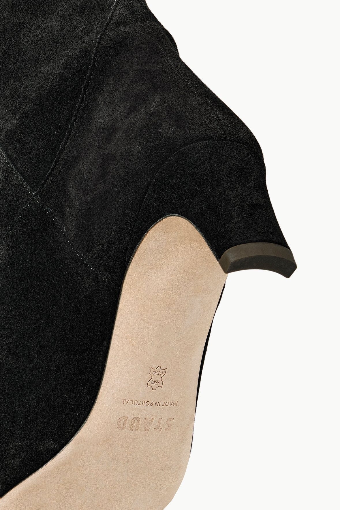 STAUD WESTERN WALLY BOOT BLACK SUEDE - 6