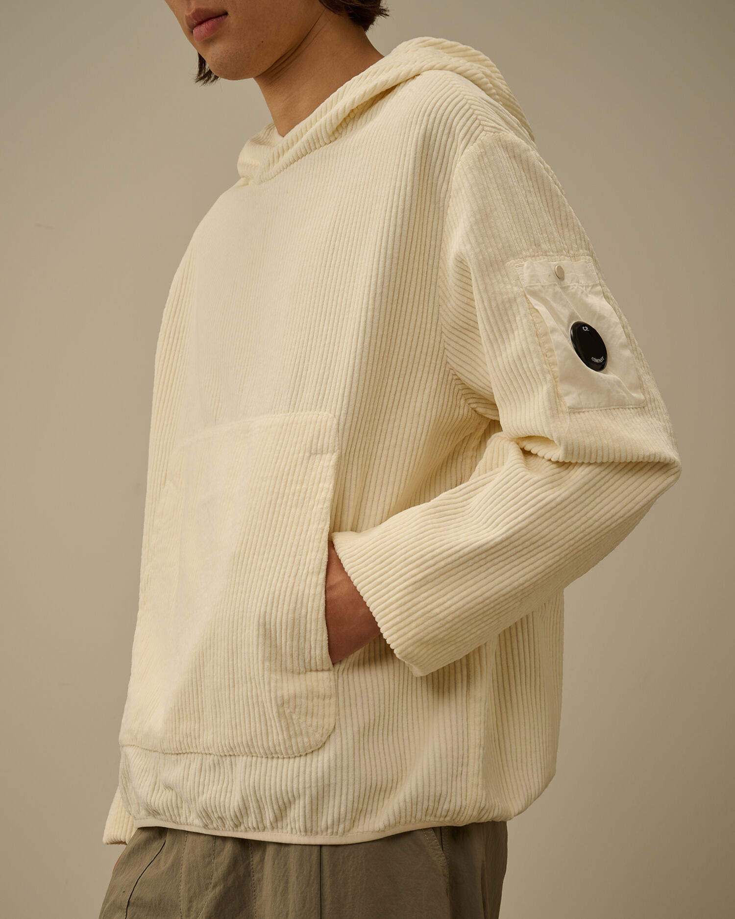 Corduroy 350 Lens Hooded Sweatshirt - 5