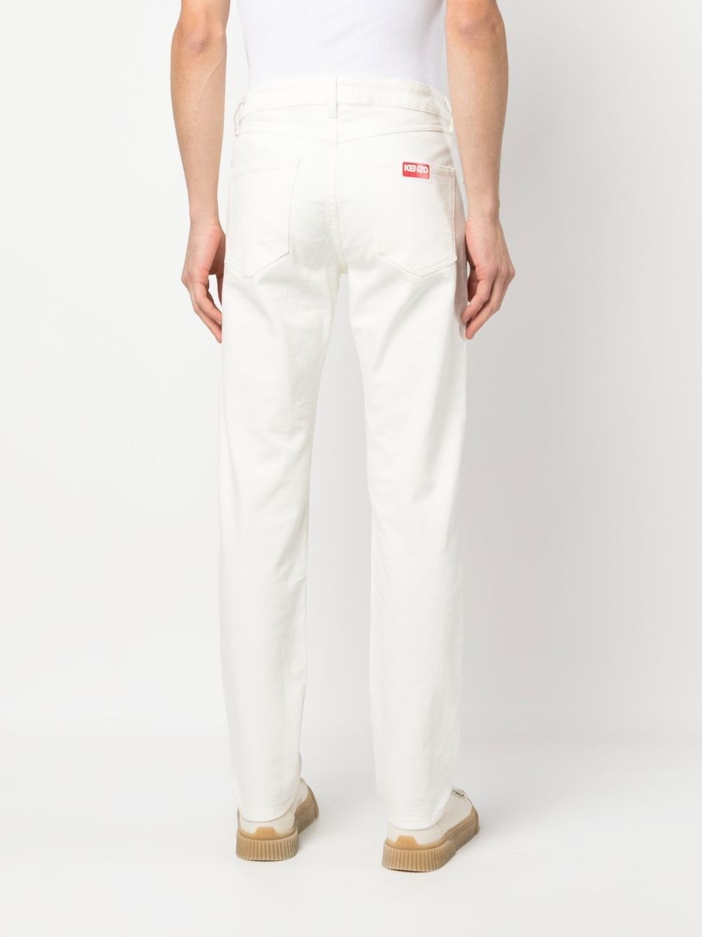 straight-leg denim jeans - 4