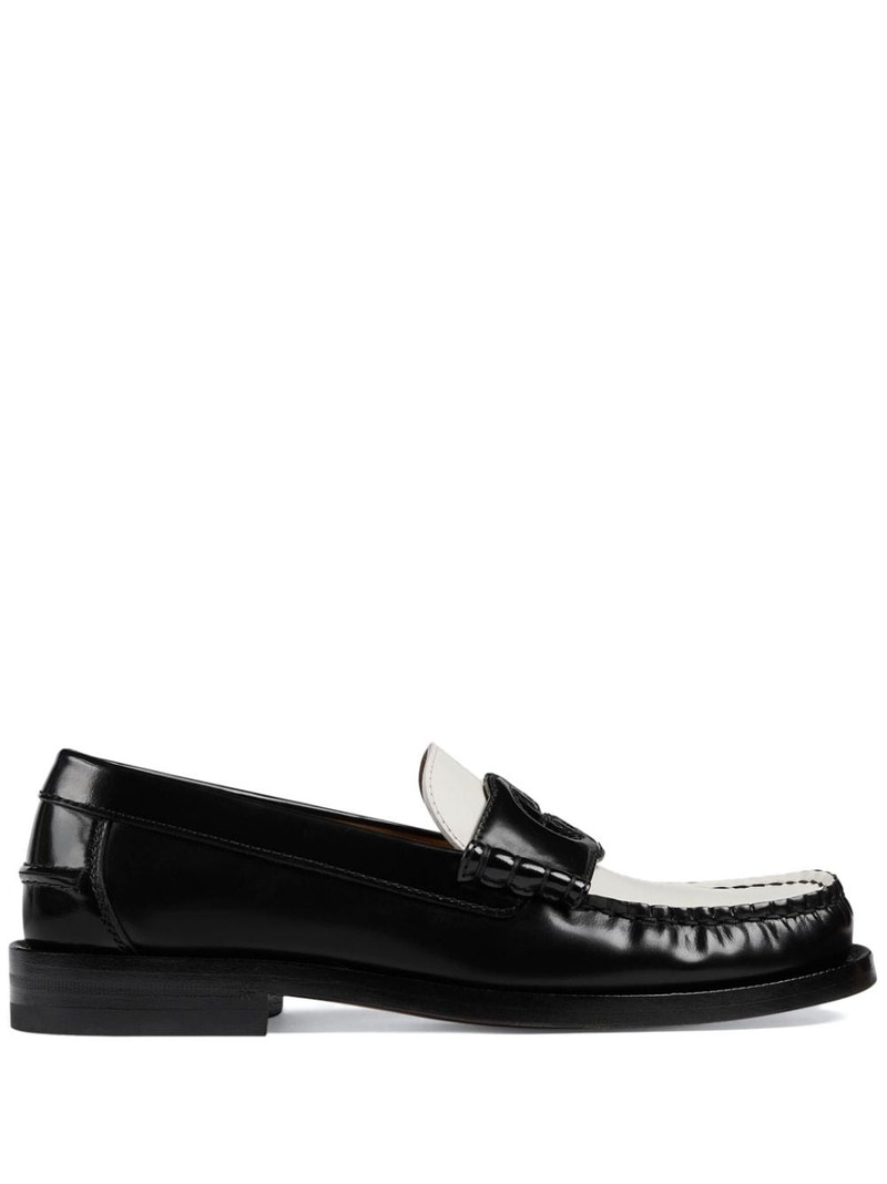 Interlocking G leather loafers - 1