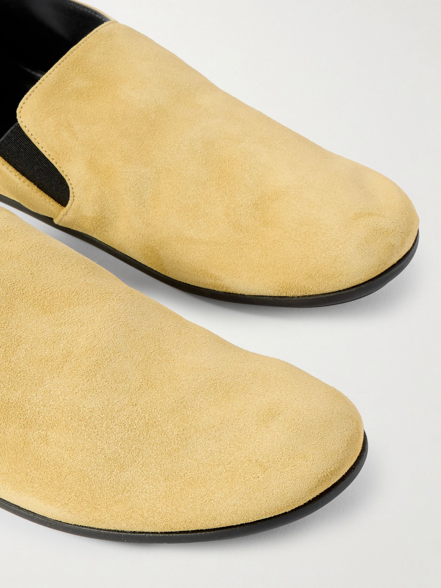 Vincit suede loafers Yellow - 4