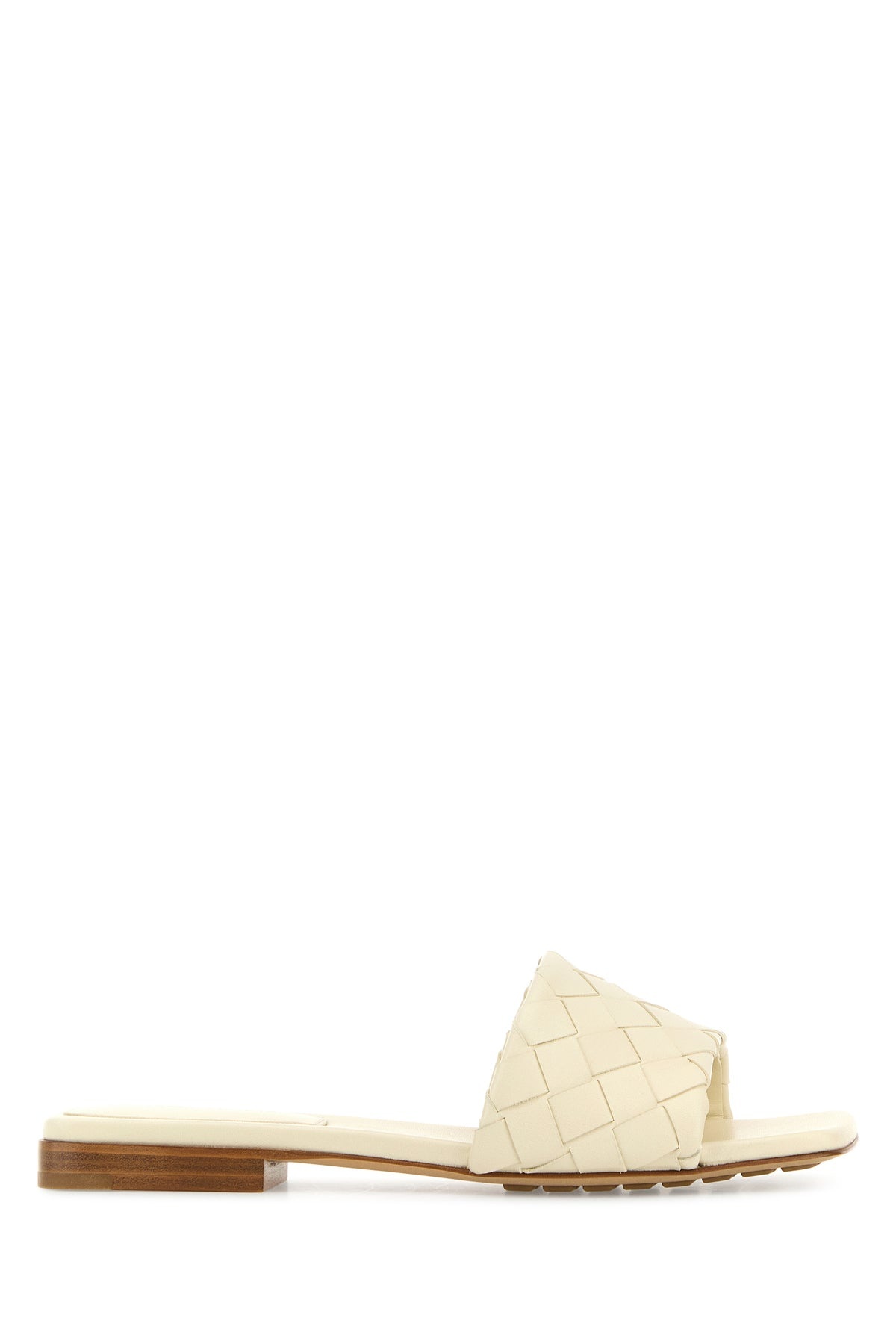 Bottega Veneta Women Kitten Heel Mule Intreccio Flat - 1
