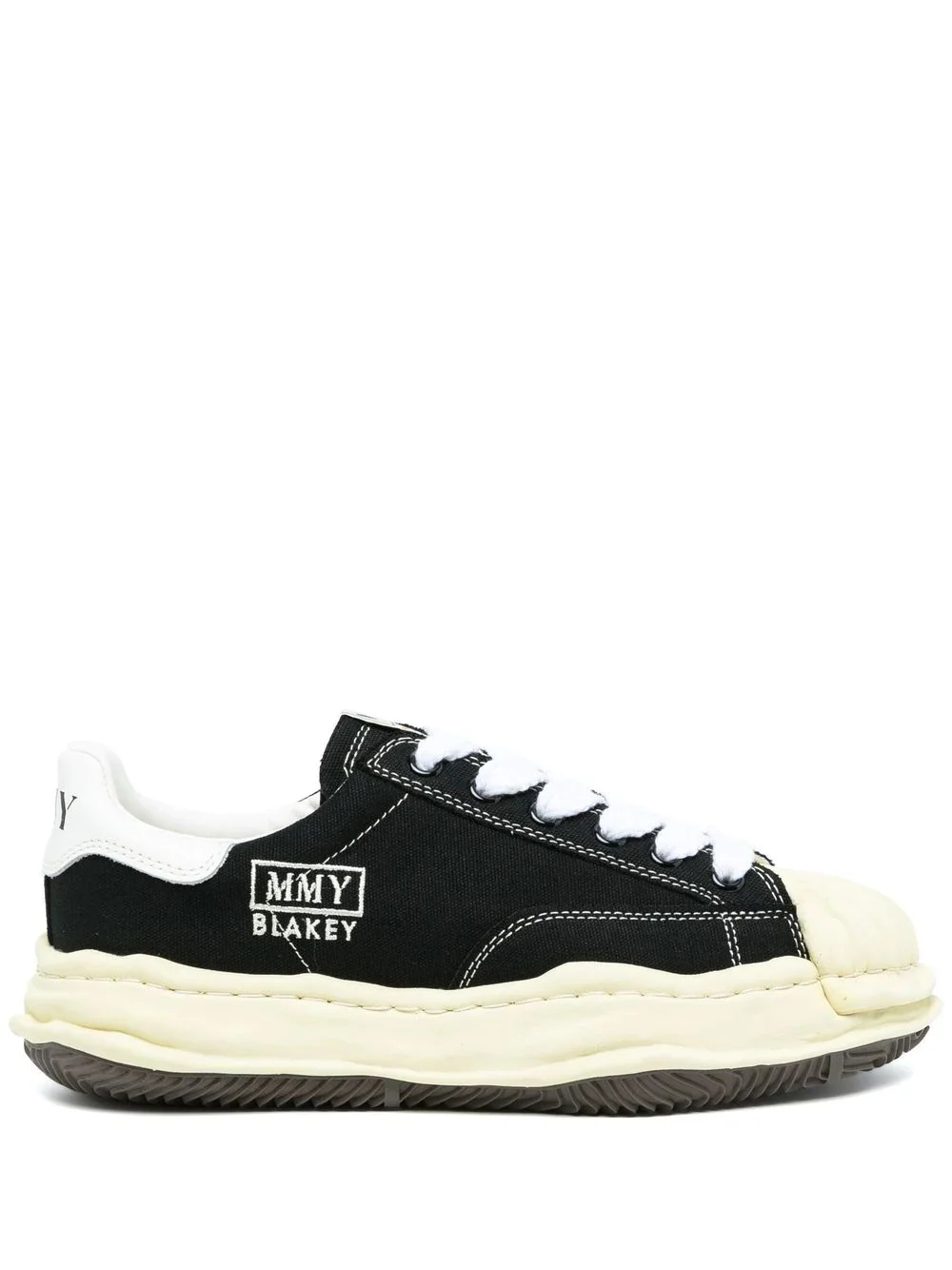 gum-rubber sole sneakers - 1