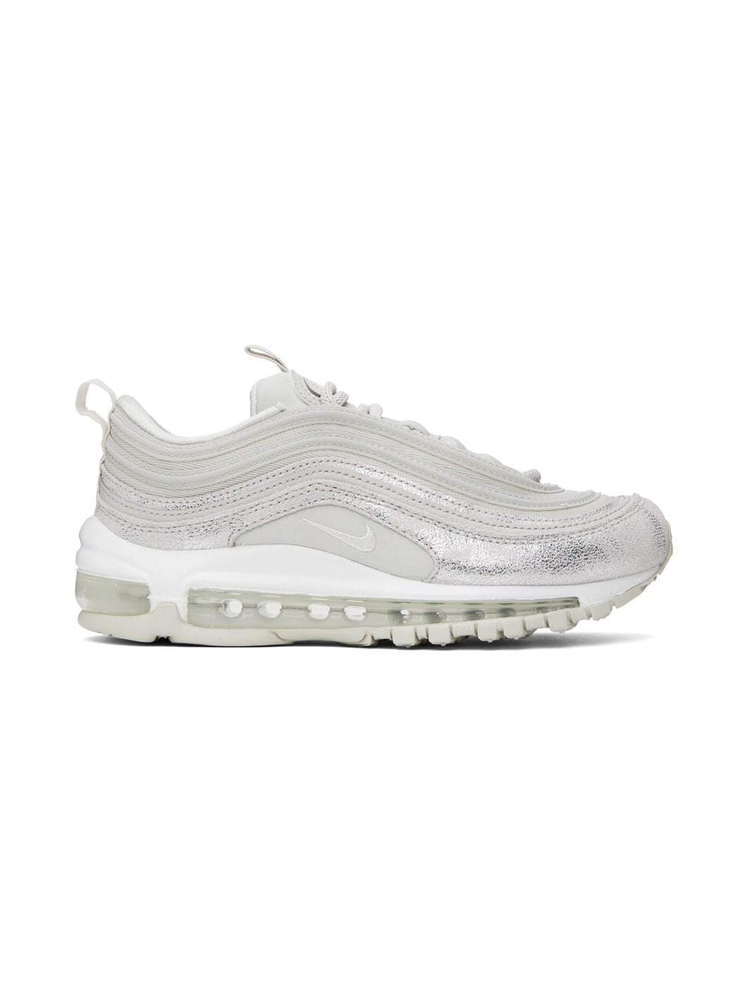 Silver-Tone & Gray Air Max 97 Sneakers - 1