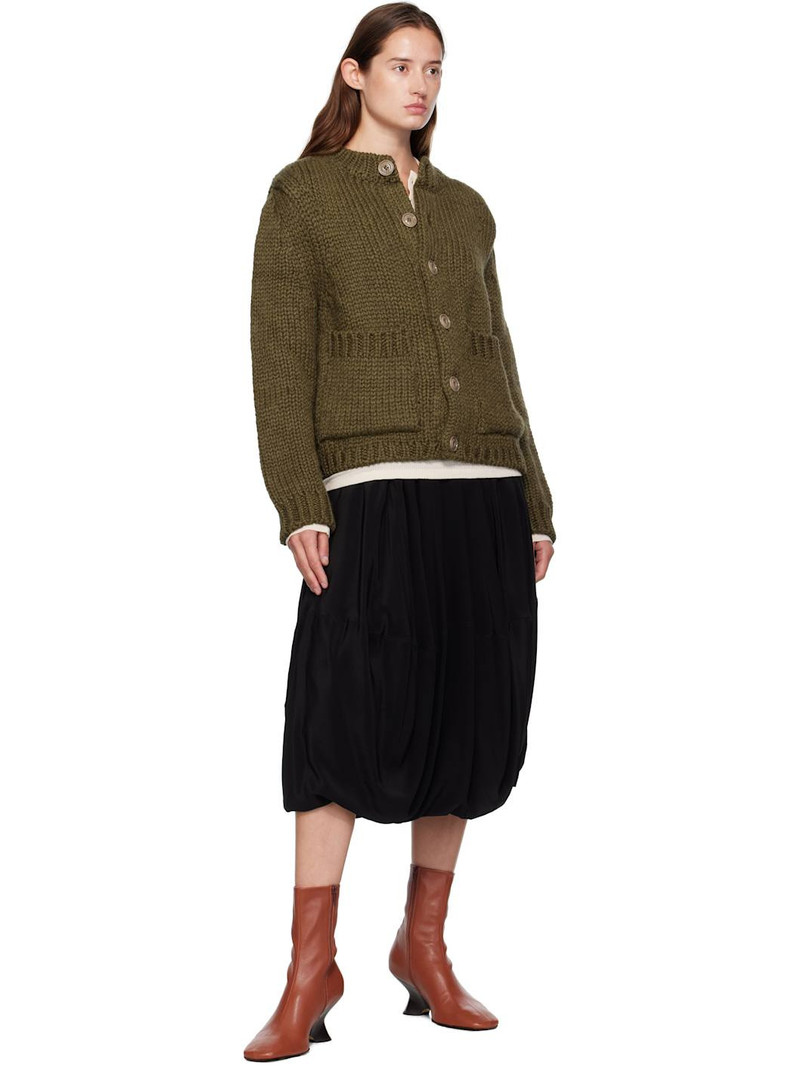 Our Legacy Khaki Over Cardigan outlook