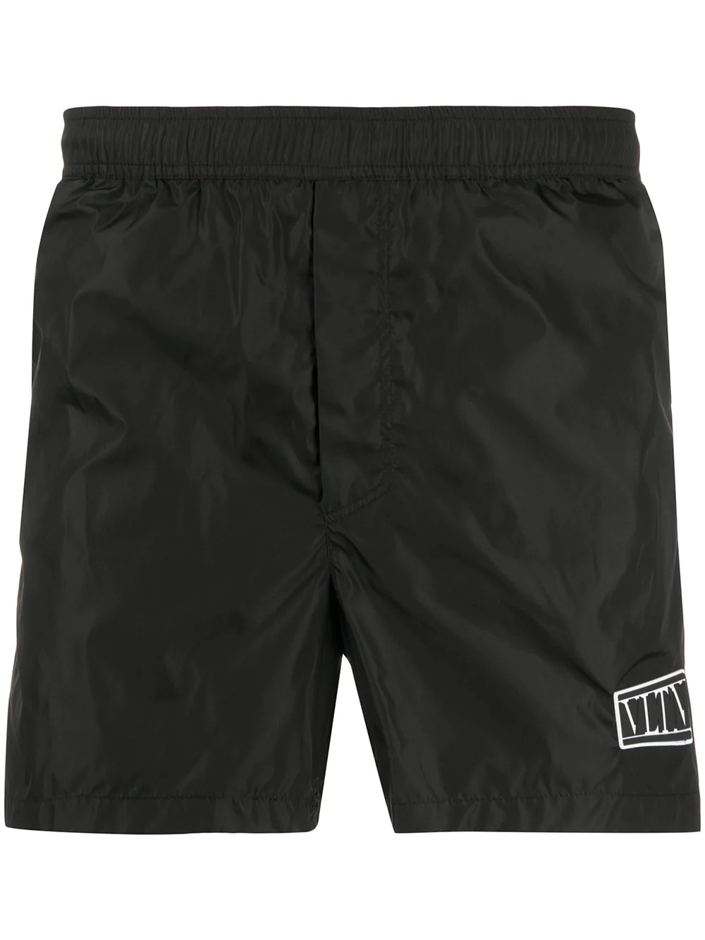 VLTN logo patch swim shorts - 1