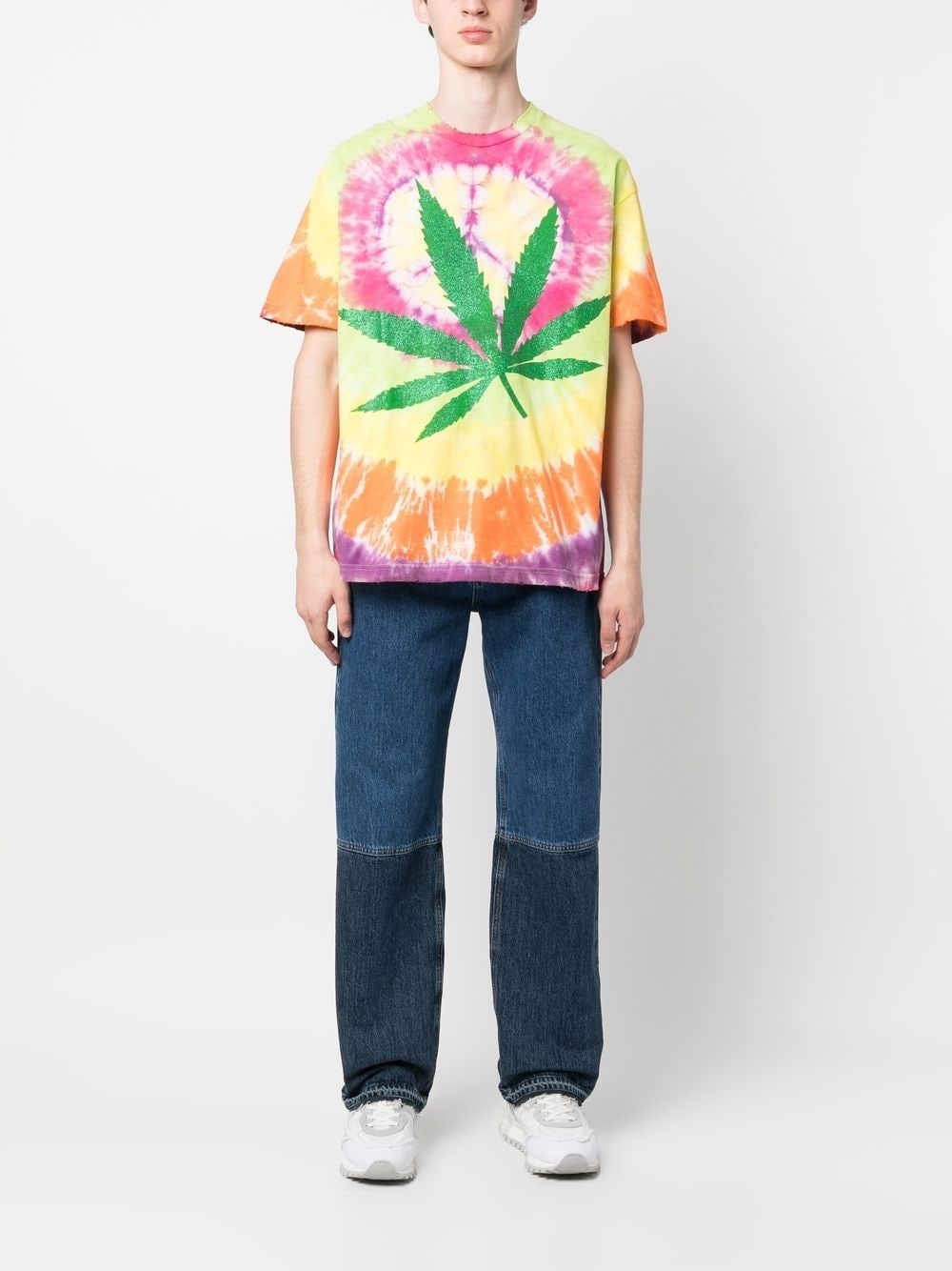 tie-dye print T-shirt - 2