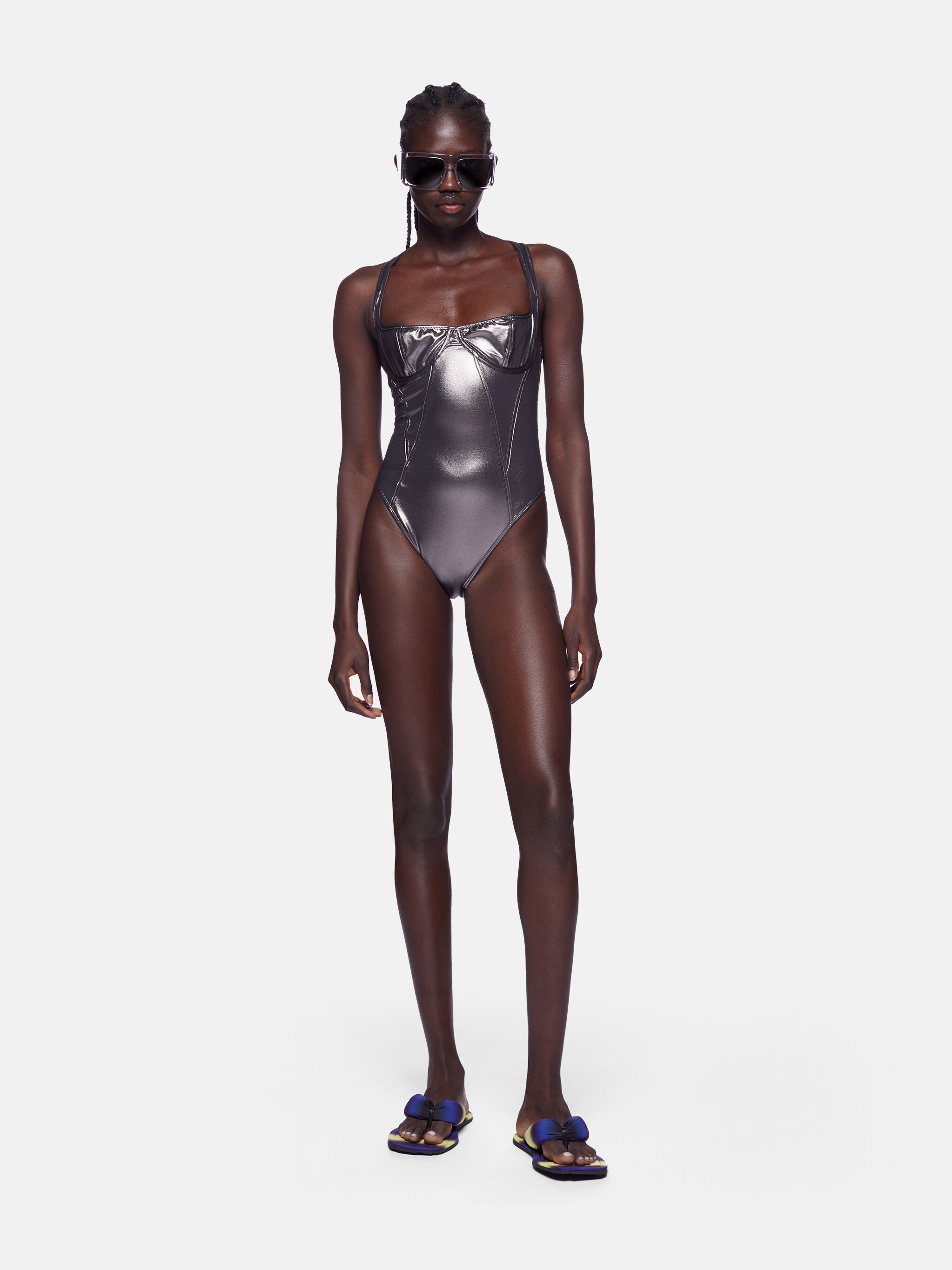 DARK SILVER ONE PIECE - 3