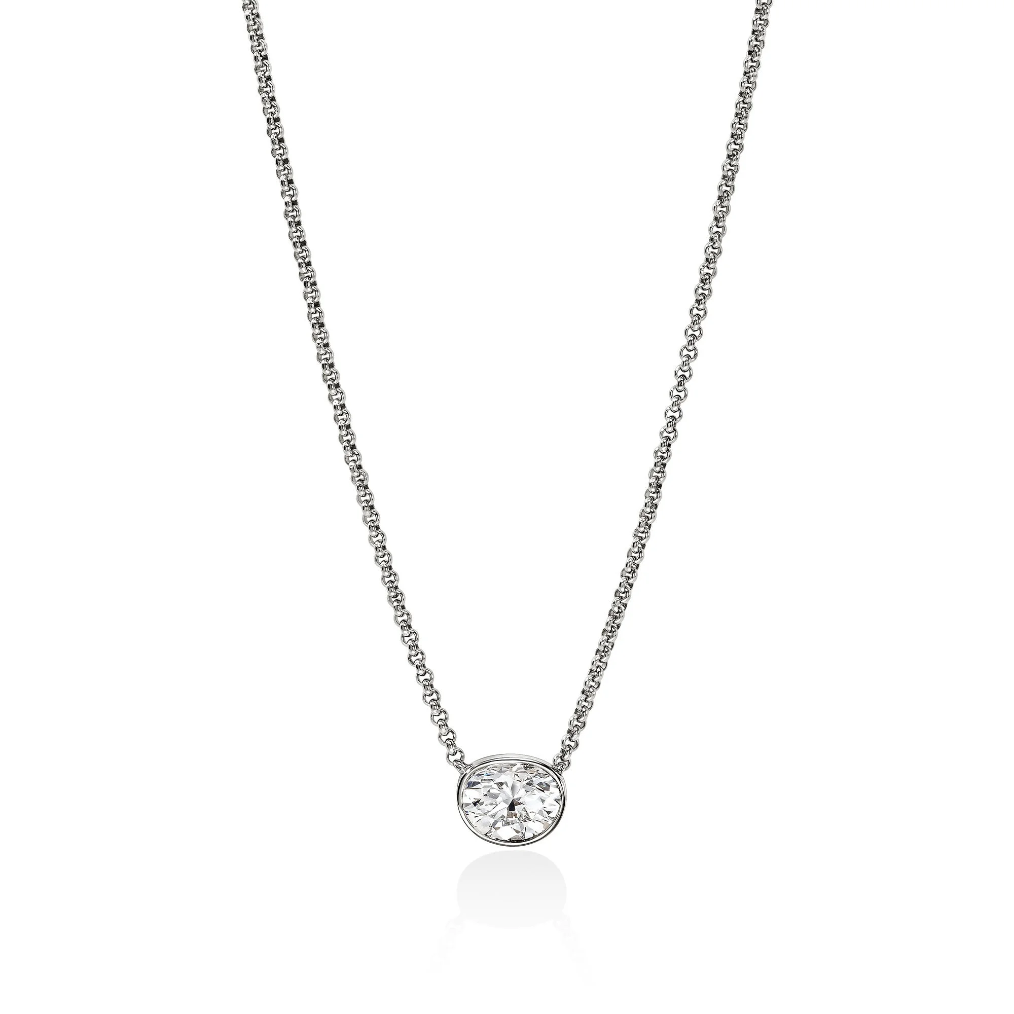 JH Lovestruck™ Necklace, Sterling Silver, Diamond, 1.25TCW - 1