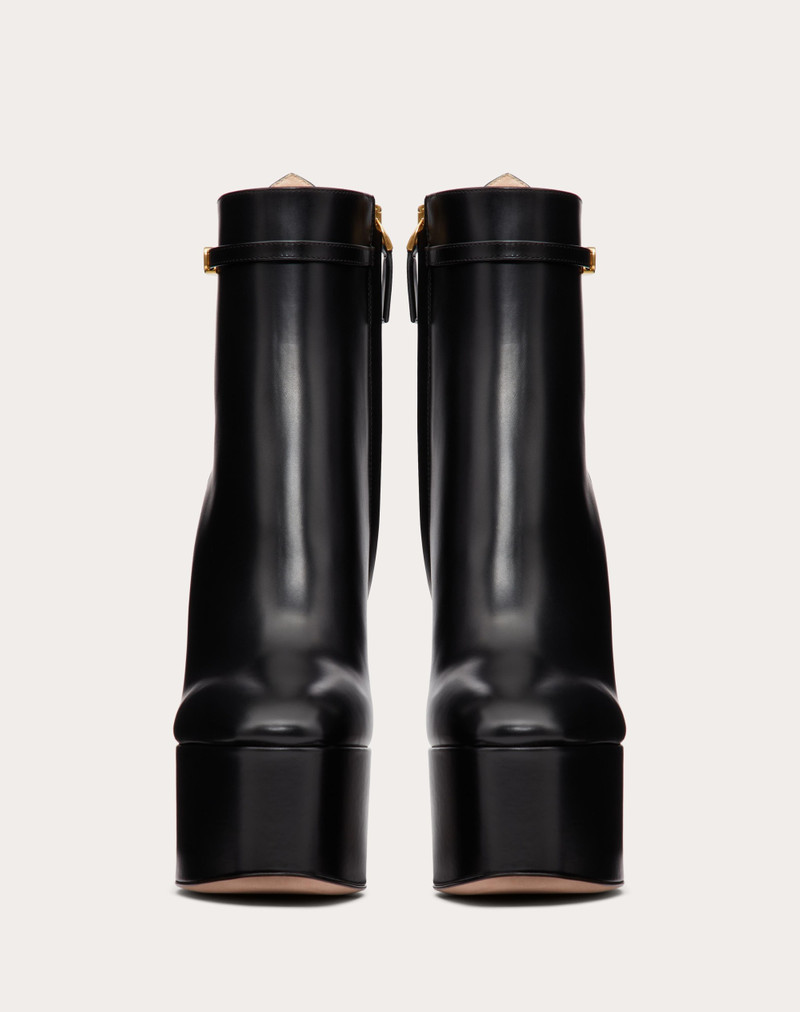VALENTINO GARAVANI TAN-GO PLATFORM ANKLE BOOT IN CALFSKIN 155MM 4