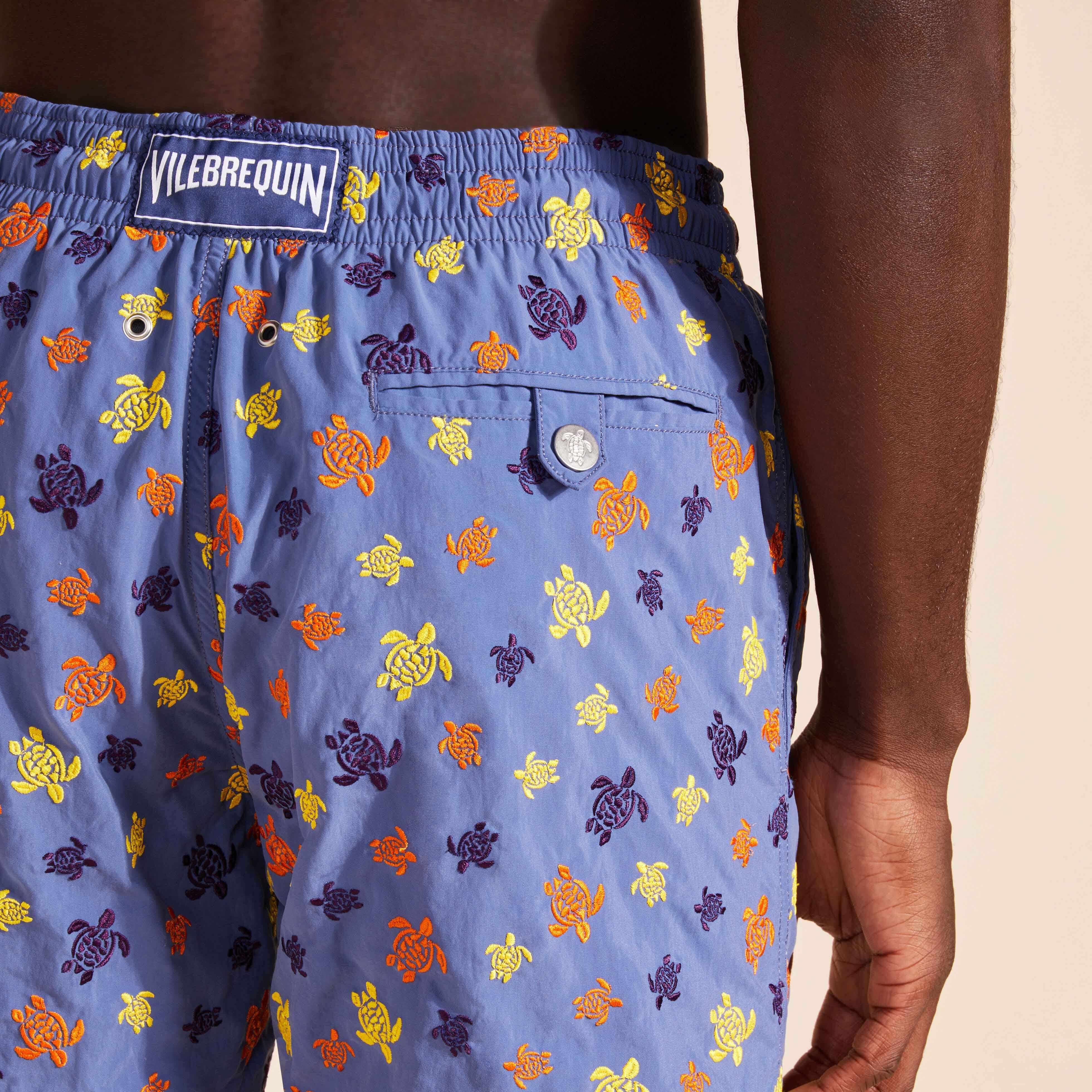 Men Swim Shorts Embroidered Ronde des Tortues - Limited Edition - 6