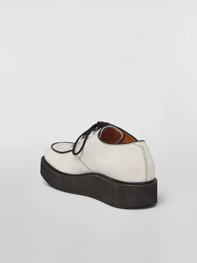 CALFSKIN LACE-UP WITH SQUARE TOE - 3