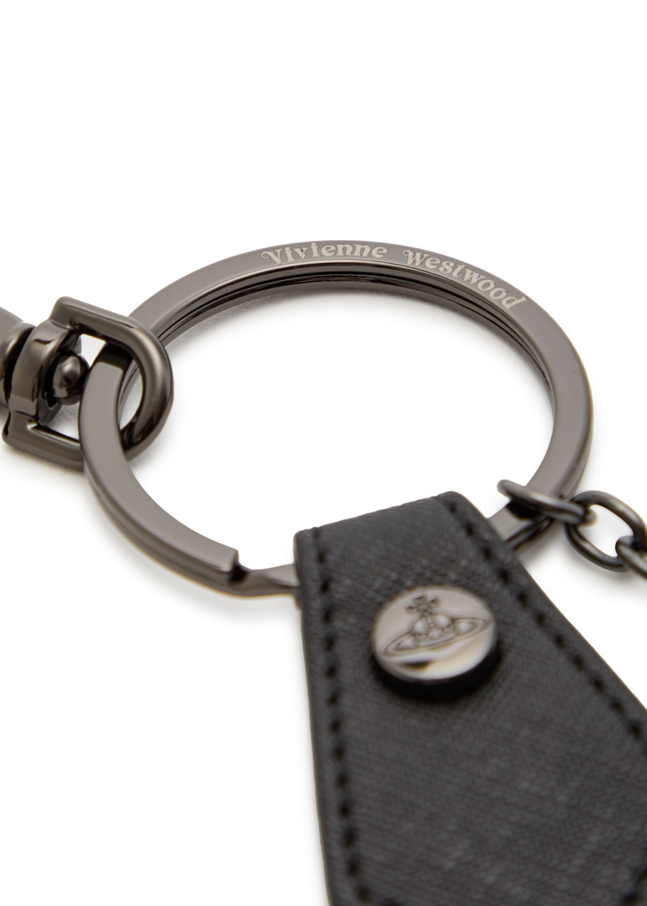 Vivienne Westwood 3D Orb Gunmetal Keyring - 2
