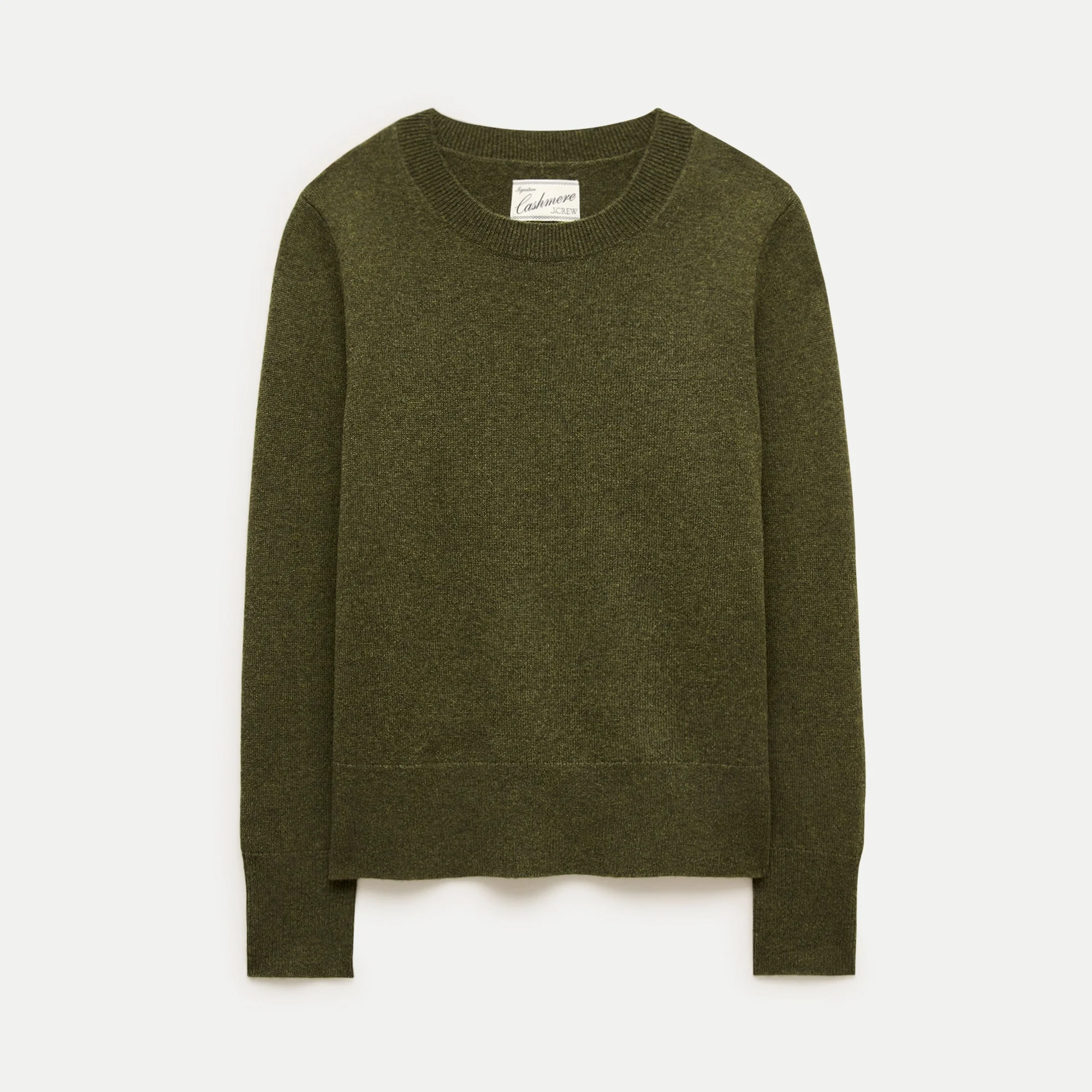 Cashmere classic-fit crewneck sweater - 1