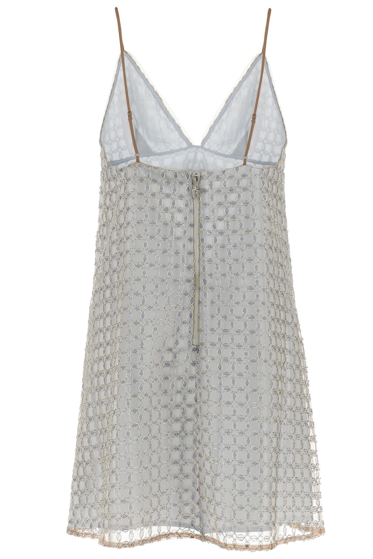 'Beaded A-Line Mini' dress - 3