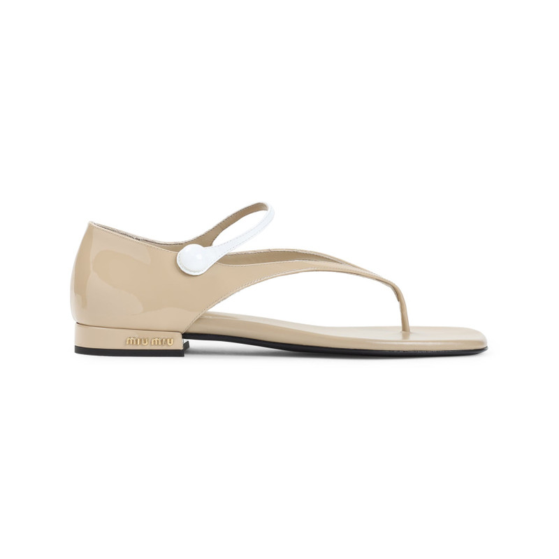 Miu Miu Sandals Nude & Neutrals outlook