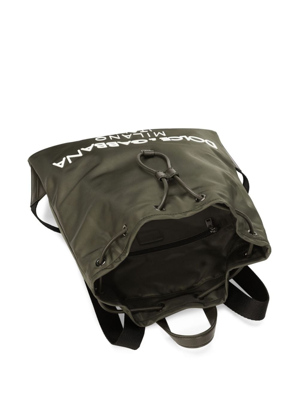 logo-stamp zipped backpack - 5