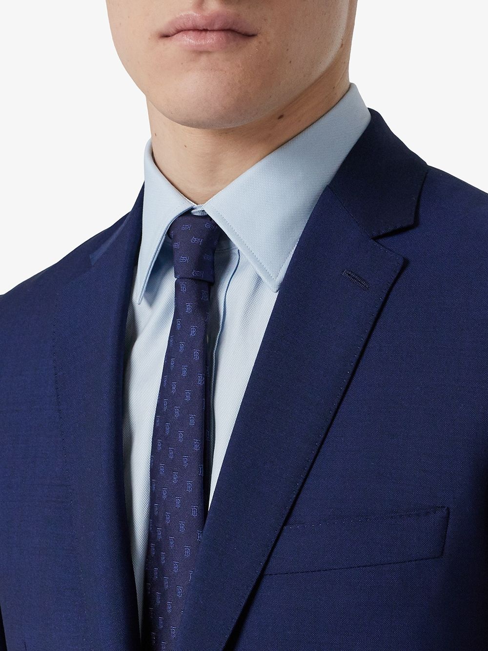 Slim Fit Wool Mohair Suit - 5