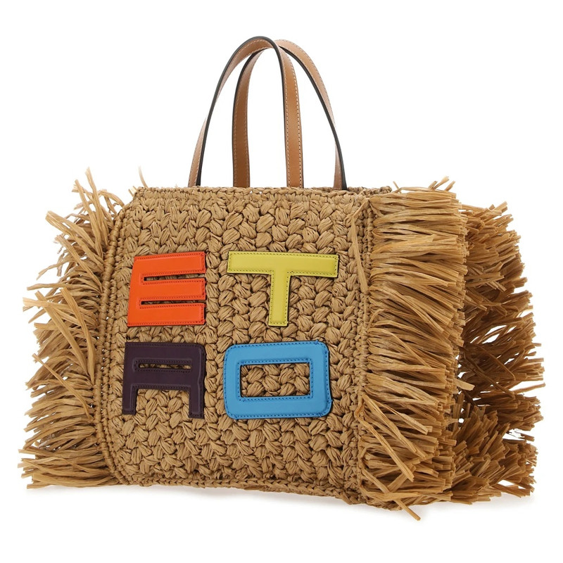 Etro STRUCTURED FRINGE SHOULDER BAG outlook
