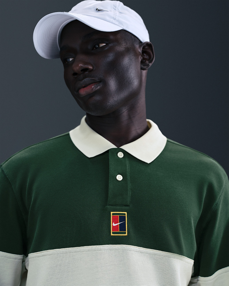 NikeCourt Heritage Men's Tennis Long-Sleeve Polo 3