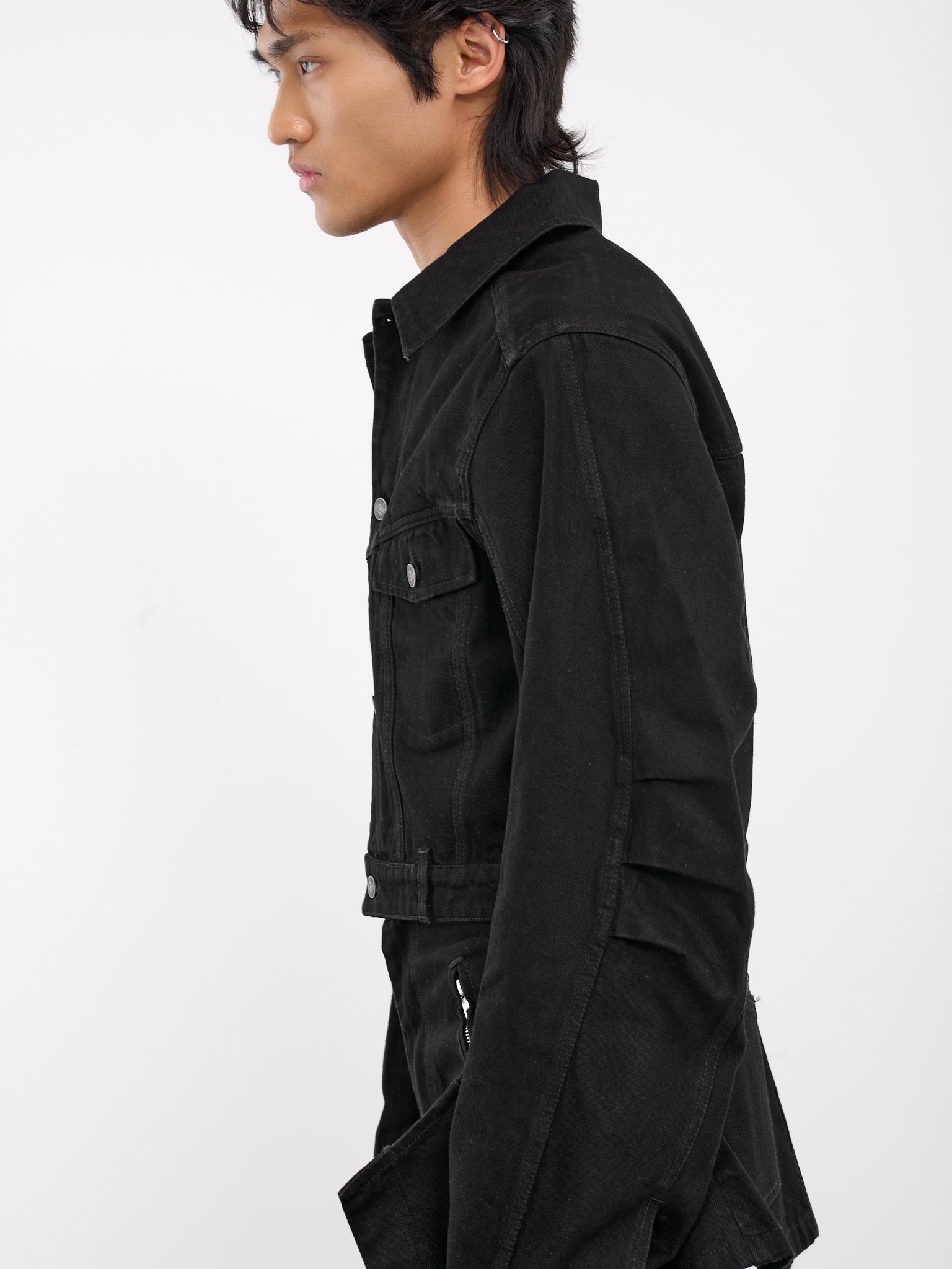 Deconstructed Denim Jacket - 4