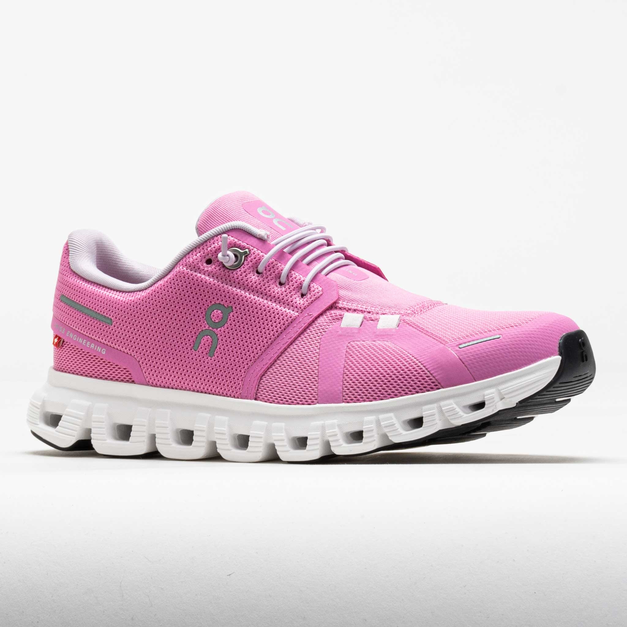 On Cloud 6 Women's Raspberry/White - 5