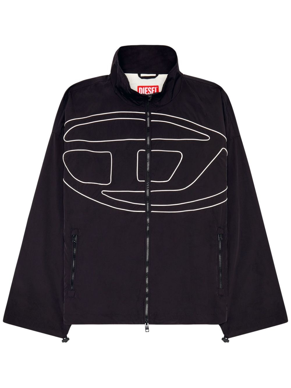 J-Vatel logo-appliquÃ© jacket - 1